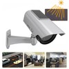 Dummy Camera Fake Monitor CCTV Surveillance System with Light Solar