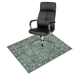 Anidaroel 36"x48" Home Office Chair Mat, Desk Chair Mat for Hard Floors, Anti-Slip Desk Floor Mat for Office Chair, Computer Gaming Chair Mat, Low Pile Carpet Protector Rug