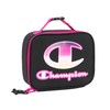 Champion Kids Lunch Kit, Black/Fuchsia, Youth Size
