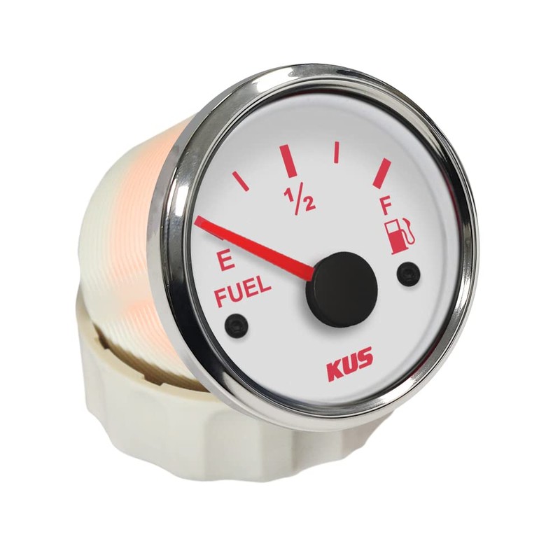 KUS 0-190ohm Oil Level Indicator with Backlight 12V/24V 52mm