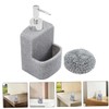 MAGICLULU Kitchen Soap Dispenser Sponge 1 Dish Soap Dispenser Pump