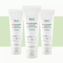 Dr. Jart 닥터지 레드 블레미쉬 모이스처 클렌징 폼 150ml 3개 군대 px 화장품 Dr. Jart+ Red Blemish Moisturizing Cleansing Foam 150ml 3pcs Army PX Cosmetics