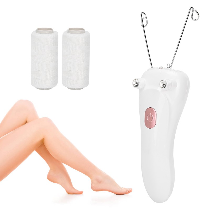 USB Charging Electric Cotton Thread Epilator Facial Body Hair Removal
