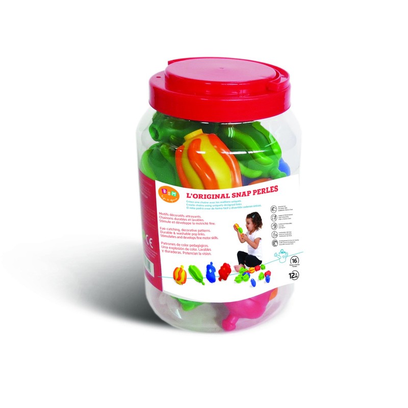 Edushape Ed 997016 – The Original Snap Beads