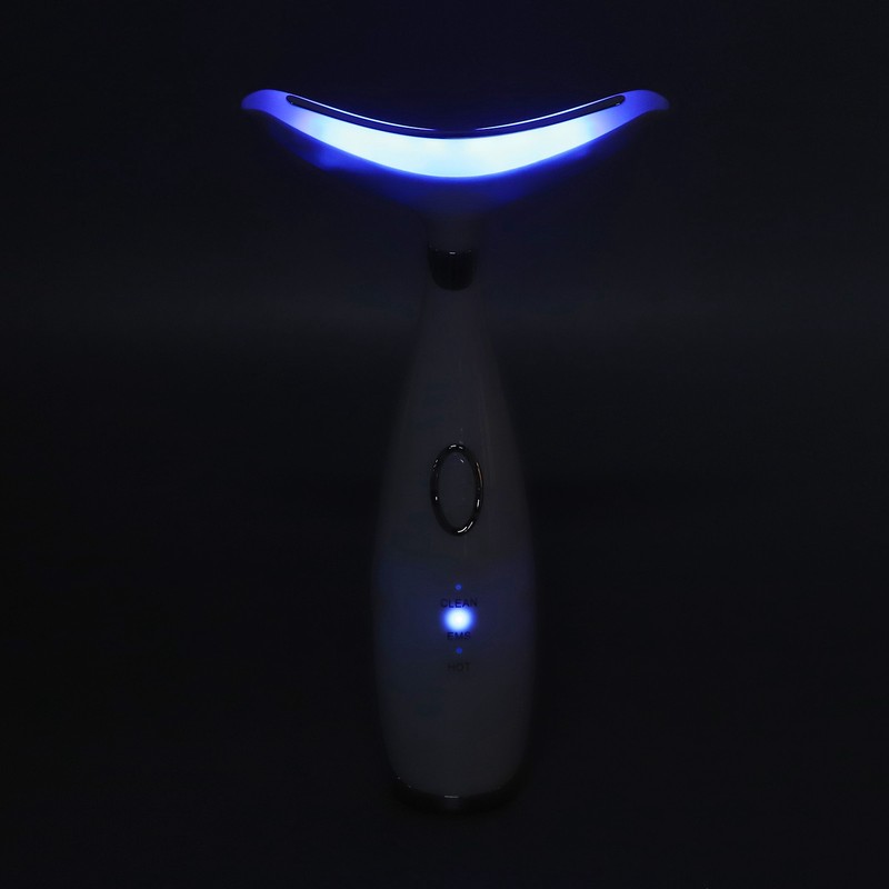 Neck Firming Massager Wrinkle Removal Constant Temperature Microcurrent Neck Skin