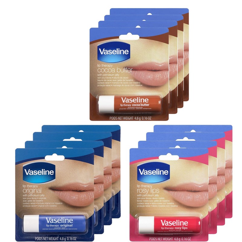 Vaseline Lip Therapy Stick with Petroleum Jelly | Lip Balm