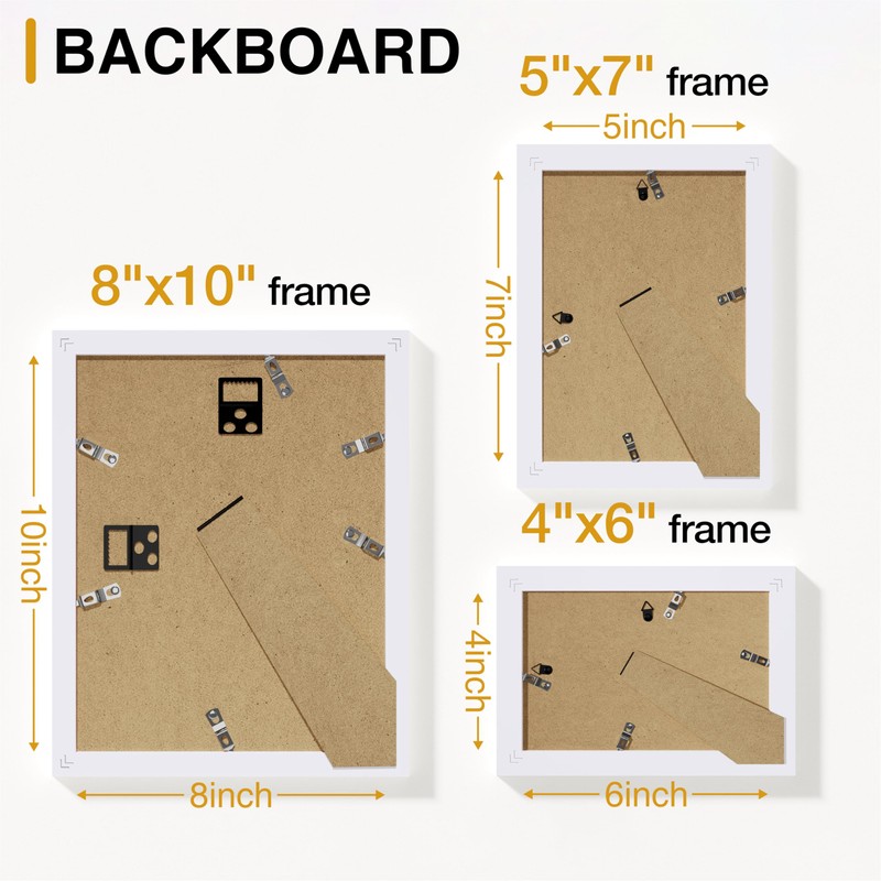 Vittanly 20 Pack Picture Frames Collage Wall Decor, Gallery Wall