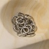 TierraCast 25 Antique Silver Large Round Jump Rings - Heavy