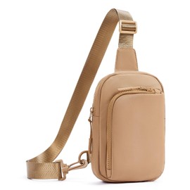 CHOLISS Sling Bag for Women and Men, Small Crossbody Bags for Women and Men Trendy, Fanny Packs Chest Bag with Extended Strap