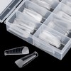 BNG Pack of 120 Nail Shapes Set Dual Shapes Tips