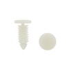 sourcingmap 100 Pcs Plastic Door Fender Push Rivets Fastener 8mm