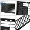 netuera Front Upper+Lower Grille Gloss Black Grill For 2011-2015 Ford