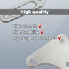 551353 LS Idler Pulley Relocation Bracket Compatible with LS1 Intake