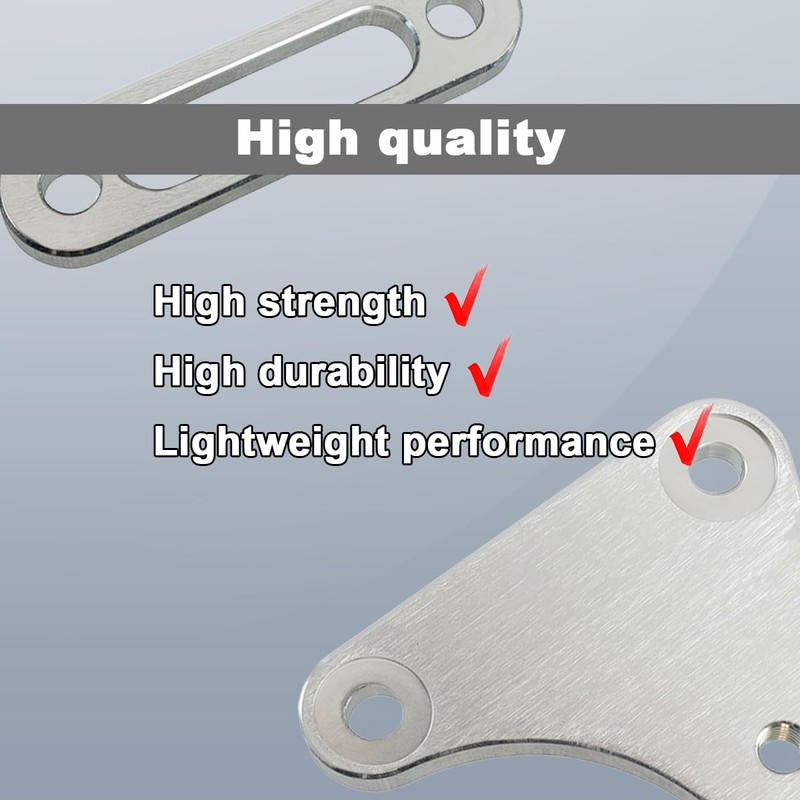 551353 LS Idler Pulley Relocation Bracket Compatible with LS1 Intake