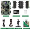 Crenova Trail Camera 4K WiFi Wildlife Camera Include 32GB SD