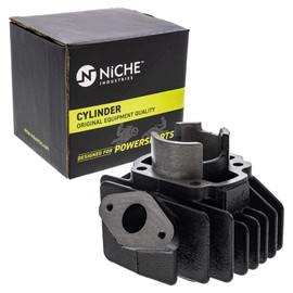 NICHE 49cc Cylinder Piston Gasket Top End Kit for Yamaha Champ LC50 Towny MJ50 QT50 PW50 18U-11631-00