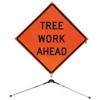 Notch Equipment Tree Work Ahead Sign only (36")
