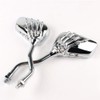Pairs of Distinctive Skull Skeleton Hand 8mm 10mm Rearview Side
