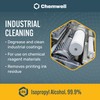 Chemwell 99.9% Isopropyl Alcohol - 2 Gallons (32 fl oz,