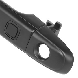 Auto Dynasty Factory Style Front Exterior Car Door Handle with Keyhole and Smart Entry Compatible with Toyota 4Runner Avalon Camry Highlander Sienna Tacoma GX RX 03-15, Driver Left Side