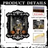 Pinetree Art Halloween Bathroom Wall Decor, Skeleton Gothic Wall Art