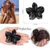 Flower Hair Claws for Women, Large Hawaiian Flower Hair Claw