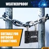 Jekosa® JKB/50 [Waterproof] Heavy Duty Combination Padlock Outdoor - [No