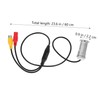 OSALADI 3pcs Indoor Security Peephole Viewer 3.6mm Lens 800tvl Wired