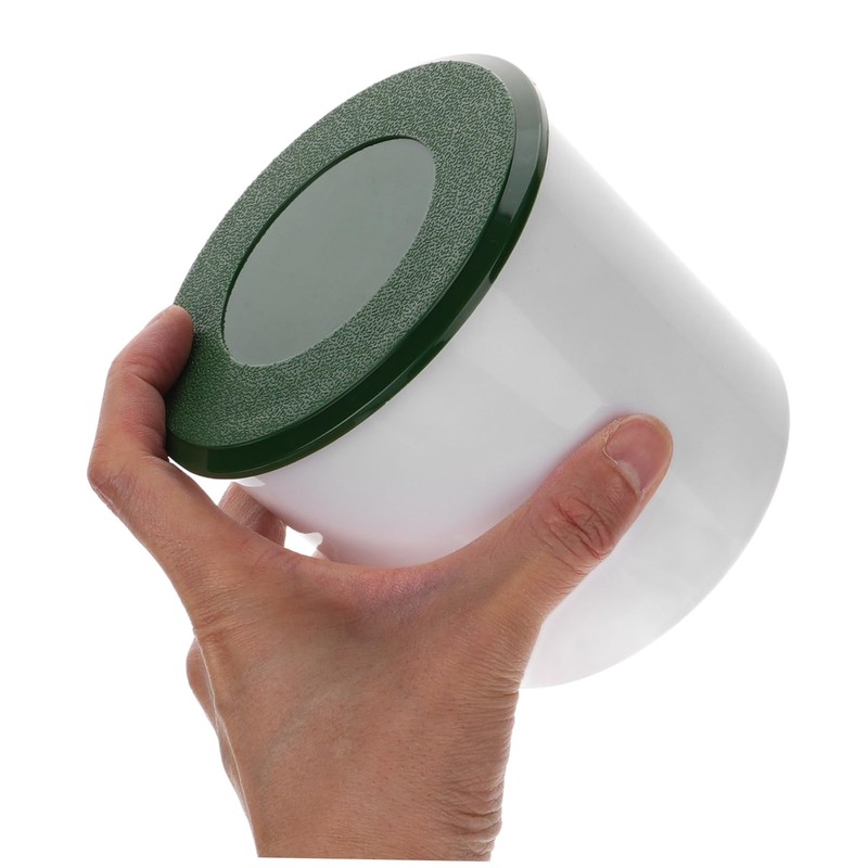 Kisangel 1 Set Golf Hole Cup Cover Plastic Golf Green
