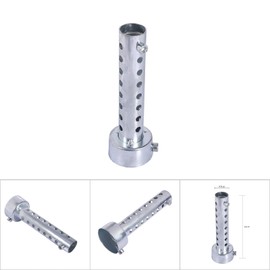 Motorcycle Muffler Universal Motorcycle Exhaust DB Killer Muffler Insert Silver (45mm)