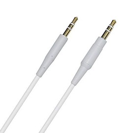 OE2 Replacement Stereo Jack Cables for Bose On-Ear 2 OE2i QC25 QC35II QC35 QC45 Soundlink SoundlinkII SoundTrue NC700 Headphones (White)