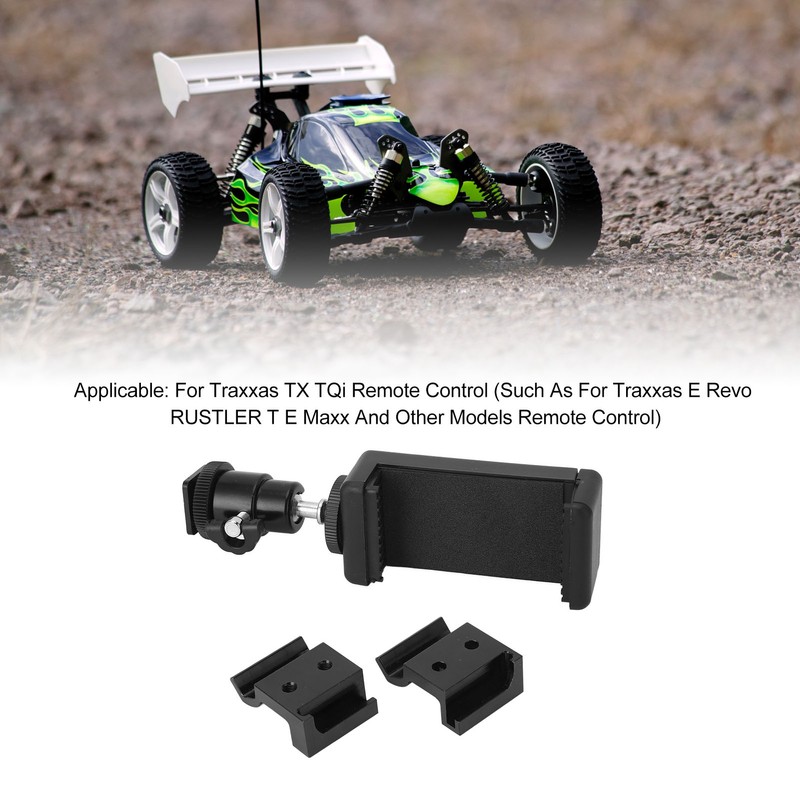 Universal Phone Mount for Traxxas TX TQi Adjustable Stable Durable