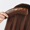 Wooden Hair Comb Fine Tooth Wood Comb for Women No