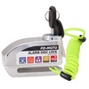 FD-MOTO Alarm Disc Lock & Reminder Cable Silver