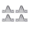 4 Piece Deck Hinge for Boat Top Mounting Accessories, Stainless