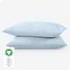 Bare Home 100% Organic Cotton Standard/Queen Pillowcase Set - Crisp