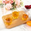 Meanplan Set of 24 Acrylic Drinking Glasses Reusable Water Drinking