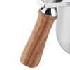 304 Stainless Steel Wooden Handle Drip Coffee Pot Long Gooseneck