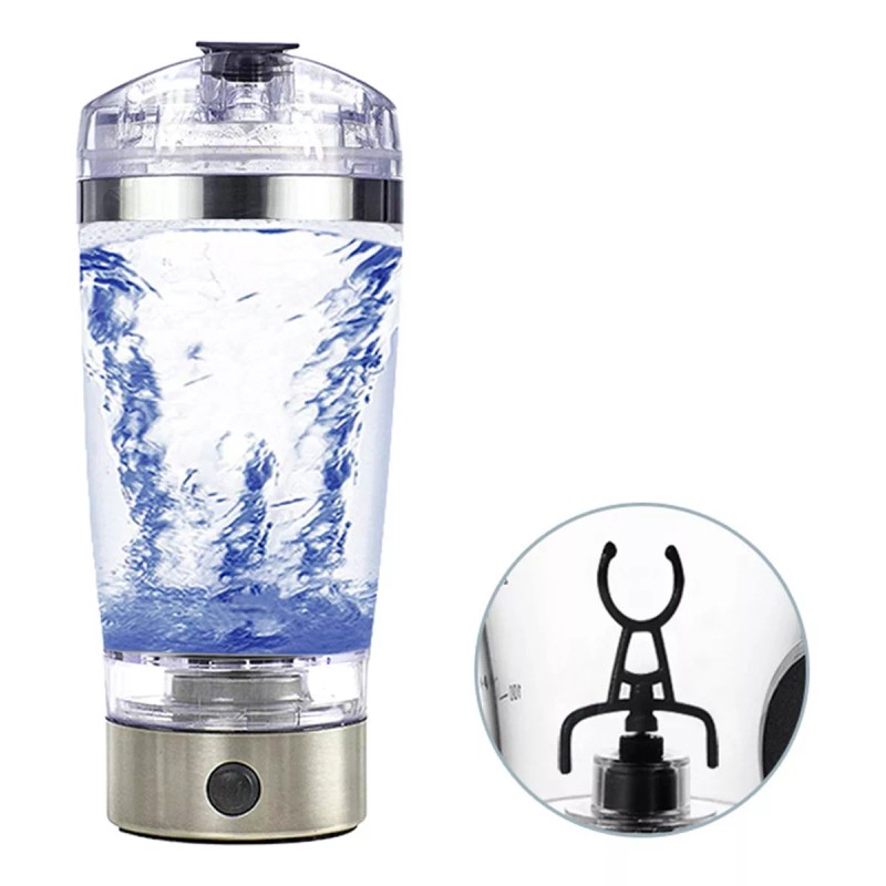 Generic 600 Ml Botella Eléctrica Para Batidor De Proteínas 20