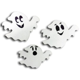 COOLHUBCAPS Reflective Ghosts Car Magnets