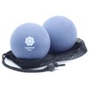 Massage Balls in Net Set of 2 Natural Rubber –