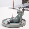 [Queen-b] Frog Incense Holder, Incense Holder, Frog, Incense, Incense Holder