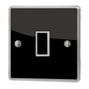 Black Gloss Light Switch Sticker Vinyl / Skin cover