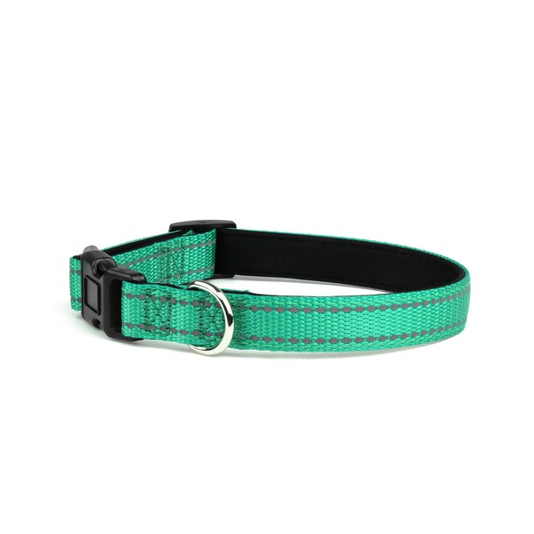 Garwor Reflective Dog Collar with Soft Neoprene Padding, Buckle Adjustable