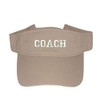 Coach Visor Hat - Embroidered Unisex Visor - Summer Sun