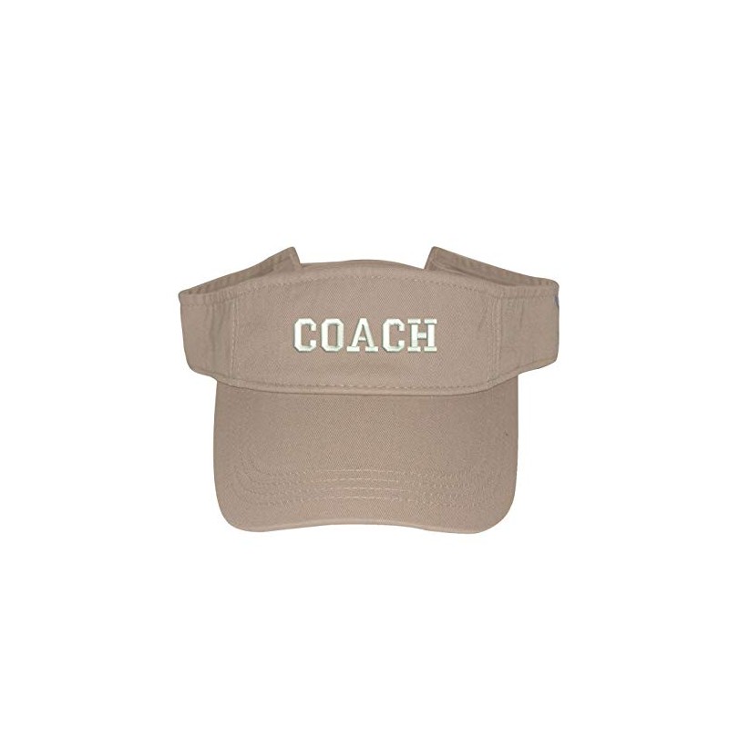 Coach Visor Hat - Embroidered Unisex Visor - Summer Sun