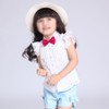 Ergonflow Solid Color Adjustable Boys Kids Bow Tie Collection -