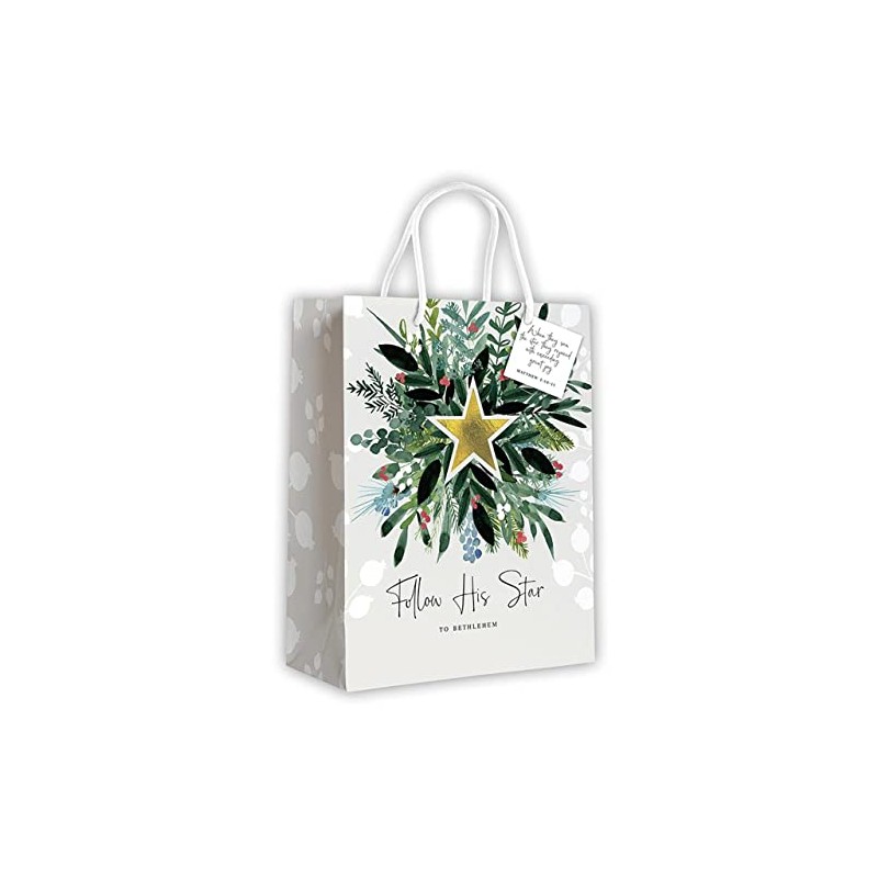 Living Grace Follow His Star to Bethlehem Gift Bag -