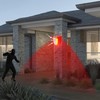 DINOWIN Solar Alarm Light, Waterproof PIR Motion Sensor Alarm 129