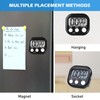 Pack of 6 Digital Kitchen Timer, Digital Timer, Digital Kitchen